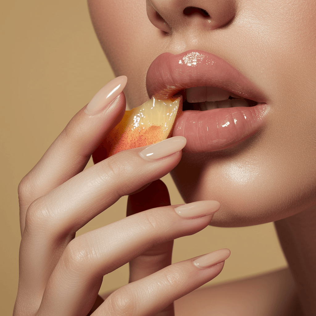 peach gel color - Elegelli
